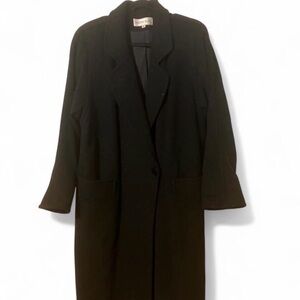 Kristen Blake Classic Black Trench Coat